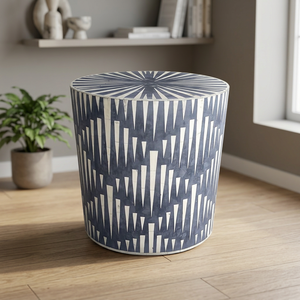Modern Eco-Friendly Adjustable Height Bone Inlay Coffee <b>Table</b> with Wood Frame for Living Room Furniture Two Sizes - Product Image 1