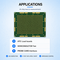 Carte de test AI ATE (circuit imprimé nu) - Équipement de test automatisé, carte PCBA multicouche personnalisée, service de conception et d'assemblage électronique