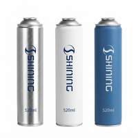 Boîte aérosol vide en fer blanc 52x244mm 202x910 520ml 400ml 300ml pour lubrifiant industriel et peinture en aérosol