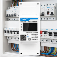 Compteur numérique monophasé CHINT DDSU666 sur rail DIN 230V 80A 1.5(6)A Modbus RS485 Affichage numérique 0-99999kWh