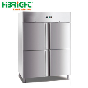 Đồ dùng nhà bếp thương mại thép không gỉ tủ lạnh máy làm lạnh Tủ đông tiếp cận trong tủ lạnh - Product Image 2