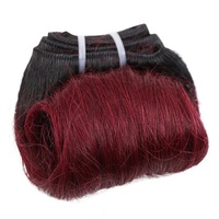 Cheveux humains vierges bruts non traités Afro Body Remy brésiliens T2/bug 4 pièces