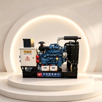 Groupe électrogène diesel de type ouvert Yuchai 24kW-200kW, générateur d'énergie industriel pour la construction