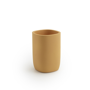 YLENIA LINE - Portaspazzolino Giallo Senape Opaco - Product Image 1