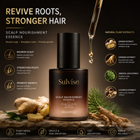 Serum Penumbuh Rambut Esens Jahe & Ginseng Alami Memperkuat Akar OEM Private Label 50ml