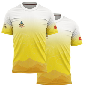 T-shirt de course personnalisé pour le sport, matière 95% coton 5% élasthanne, vente en gros, fabrication au Vietnam - Product Image 1