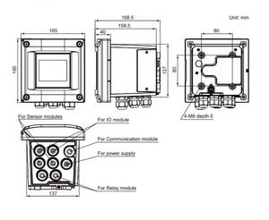 แพลตฟอร์มเซ็นเซอร์อัจฉริยะ SENCOM แบบ 2 สาย รุ่น YOKOGAWA FLXA202 สำหรับวัดค่า <span class=keywords><strong>PH</strong></span>/ORP SC DO รองรับการปรับแต่ง OEM ราคาสุดคุ้ม - Product Image 3