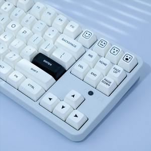 Qxa hồ sơ Bow Doubleshot Keycaps 160 + phím đầy đủ thiết lập cho DIY Bàn Phím Cơ khí 6.25u 7u Spacebar ISO nhập phím - Product Image 4