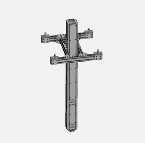 Pour charges décentrées, axes de levage télescopiques doubles et triples en aluminium extrudé - Product Image 4