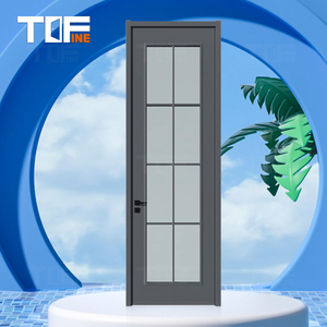 Rockwool Filled Security Door with Built-In <strong>Keel</strong> and Fingerprint Lock Home Entry Door Made of Steel Chinese Manufacturing - Product Image 5
