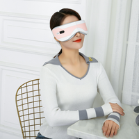 Masseur oculaire sans fil pliable à chaleur et vibrations, appareil de massage pour la relaxation des yeux avec Bluetooth