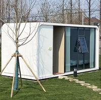 Maison Conteneur en Acier Extensible Moderne de Luxe Villa Détachable et Application Hôtelière avec Matériel de Panneau Sandwich