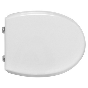 Siège de toilette pour Globo Vaso Amica Forma 6 Blanc 50,5 cm de longueur 37,5 cm de largeur - Product Image 1