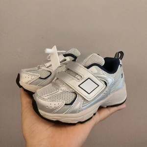 Mesh kid's casual Sneakers Round Toe <b>Hook</b> & Loop Closure Breathable Rubber Outsole EVA Midsole Walking Style Shoes boys girls - Product Image 1