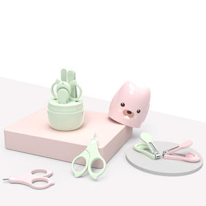 Vente chaude nouveau produit 4 pièces/ensemble sécurité bébés accessoires nouveau-né bébé produits coupe-ongles bébé soins nouveau-né Kits de toilettage - Product Image 1