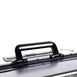 Maleta <span class=keywords><strong>de</strong></span> <span class=keywords><strong>viaje</strong></span> <span class=keywords><strong>de</strong></span> lujo <span class=keywords><strong>de</strong></span> alta calidad, Maleta <span class=keywords><strong>de</strong></span> equipaje <span class=keywords><strong>de</strong></span> aluminio con cierre TSA, cremallera suave, compra en línea - Product Image 5