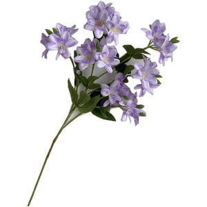 Fleurs artificielles individuelles 2026, décorations florales artificielles haut de gamme pour salles de mariage et maisons, fabricant de freesias en stock - Product Image 5