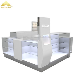 Trưng Bày Điện Thoại Di Động Cao Cấp Bán Lẻ Trưng Bày Đồng Hồ Điện Thoại Di Động Cửa Hàng Trưng Bày Kính Điện Thoại Di Động Cửa Hàng Thời Trang OEM Màu Trắng - Product Image 3