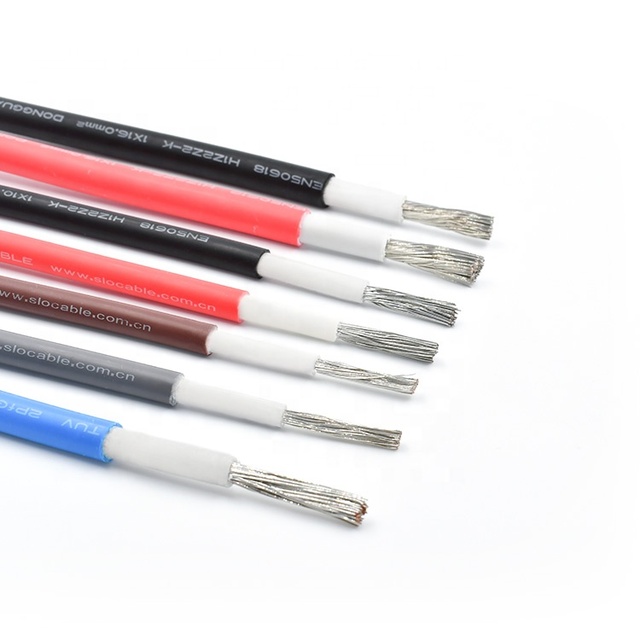 High Voltage TUV Approved DC PV Wire 4mm2 Home Solar Cable