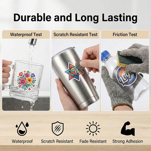 High Adhesion UV Dtf Cup Wraps Customized Uv <strong>Transfer</strong> Sticker Cup Decal Bundle Waterproof Crystal UV Dtf Sticker for 16Oz Glass - Product Image 3