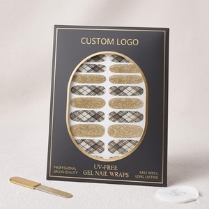 <span class=keywords><strong>Kit</strong></span> Profesional de <span class=keywords><strong>Uñas</strong></span> de Gel sin UV, Empaque de Lujo, Logotipo Personalizado, 11 Tamaños, Larga Duración, Veganas, Libres de HEMA, con Certificación CE - Product Image 1