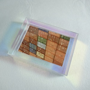 กรอบรูปอะคริลิคใสพิมพ์ลายสี UV แบบกำหนดเอง ขายดี สำหรับตั้งโชว์บนโต๊ะ - Product Image 4