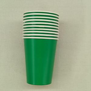 DAMAI - Juego de Vajilla Desechable de Papel Verde para Fiestas, Platos de Papel de 7 y 9 Pulgadas, Vasos y Servilletas - Product Image 5