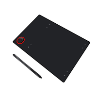 USB Arayüzü Dijital Tablet (Siyah)-8192 Basınç Seviyesi 5080 LPI Çözünürlük Anında Bağlantı Sorunsuz Performans Dayanıklı
