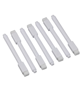 Marqueur à craie liquide en plastique blanc permanent pour verre et tableaux noirs, 12 couleurs - Product Image 1