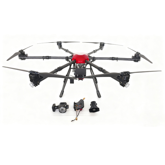 Efficient Safe Long Endurance Portable Lighting Drone for Construction Site Event Lighting