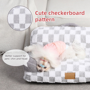 Cama para Mascotas Ecológica, Relajante y Acogedora, con Funda Extraíble Lavable a Máquina, Antideslizante y con Soporte Ortopédico - Product Image 2