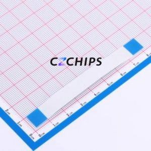 JS05A-16P-080-4-8 FFC Cable (Flexible Flat Cable) P=0.5mm Connector 16P 0.5mm 0.3mm Non-Inverting - Product Image 2