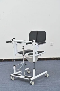 Ghế nâng bệnh nhân thủy lực đa chức năng, ghế vệ sinh tại nhà, xe lăn nâng người khuyết tật cho bệnh viện và giường bệnh - Product Image 4