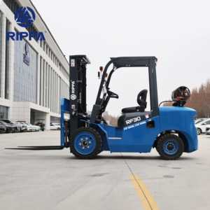 משלוח חינם מלגזות כבדות 4 טון מחיר מפעל RIPPA RF30 מלגזות דיזל בעלות כושר העמסה גבוה - Product Image 1