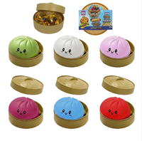 Jouets Squishy Mystery Dumpling Amusants et Moelleux - Édition Galaxie Crazy Fun Squishy Bun - Ensemble Original de Mystery Dumpling