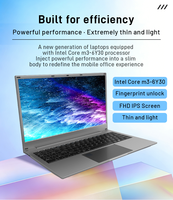 Ordinateur portable 15,6 pouces neuf, ordinateur portable professionnel pas cher, Win11, 6Y30 FHD+ IPS, ordinateur portable pour le bureau et l'éducation, SSD+HDD en option