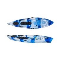 Kayak de pêche en plastique LLDPE rotomoulé de 10 pieds, prix compétitif, haute qualité, pour 1 personne, vente en gros