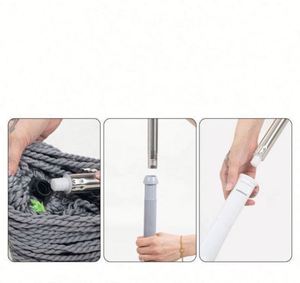 2in1 Handheld <b>Microfiber</b> Floor <b>Mop</b> Detachable Wet/Dry Cleaning <b>Mop</b> for Kitchen Hardwood Restaurant Dehydrated Long Cleaner - Product Image 3