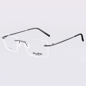 TAR-006 Nhà Máy Cao Cấp Cổ Điển Không Vành Mens Kính Mắt Titan Khung Kính Quang Học - Product Image 4