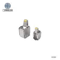 Contact à ressort conducteur plaqué or en bronze phosphoreux X33EX de 3,30 mm de hauteur (1U) pour antennes RF de dispositifs intelligents - Vente en gros