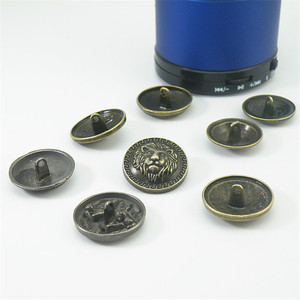 Boutons en alliage de zinc bronze pour vêtements d'extérieur féminins, costumes, manteaux, <span class=keywords><strong>coupe</strong></span>-<span class=keywords><strong>vent</strong></span>, boutons métalliques fantaisie en relief avec motif d'<span class=keywords><strong>aigle</strong></span> - Product Image 3