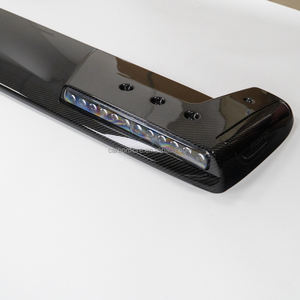 Barra de Luz Frontal de Fibra de Carbono com Lâmpada Compatível com Mercedes Benz Classe G W465 G63 G550 G500 G580 G450d 2025 2026 - Product Image 4