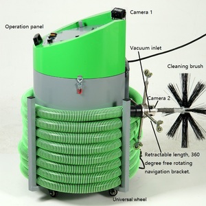 Hot bán 80-800 mét phạm vi làm sạch ống dẫn khí làm sạch và hút bụi máy với máy ảnh - Product Image 1
