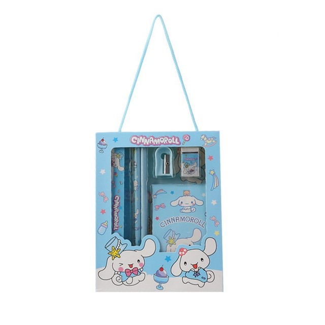 Ugain 2026 Lovely Cartoon Stitch Mickey Princess Design Stationery Set Children School Supplies Pencil Sharpener Back-to-school