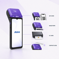 نظام نقاط بيع محمول يعمل باللمس مع شاشة تعمل باللمس وتقنية NFC ونظام أندرويد 14 مع طابعة حرارية