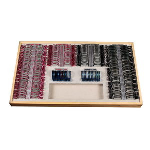 Coffret d'examen optométrique progressif avec lentilles en verre, étui en aluminium, garantie 1 an - Product Image 2