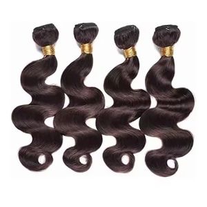 High Quality Indian Remy Virgin Human Hair Weaving Extensions Natural Wavy Styles-Deep <b>Wave</b> Water <b>Wave</b> <b>Body</b> <b>Wave</b> Direct India - Product Image 3