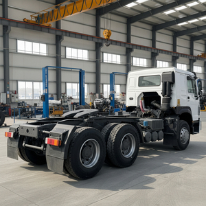 Camion tracteur à vente chaude, 371 ch, 6x4, camion remorquant des remorques, semi-remorques pour le transport de marchandises - Product Image 1