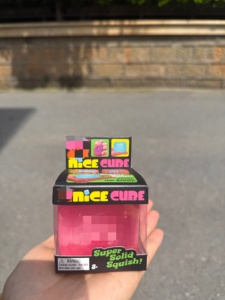Nuevo Needoh Cubo de Hielo Marmoleado de Azúcar de Malta, Cubo Antiestrés, Juguete Sensorial Blandito - Product Image 4