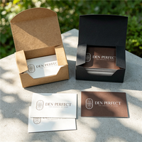 Cartes de visite personnalisées estampées à l'or, cartes de visite premium mates gaufrées, cartes de visite épaisses en kraft pour l'image de marque d'entreprise